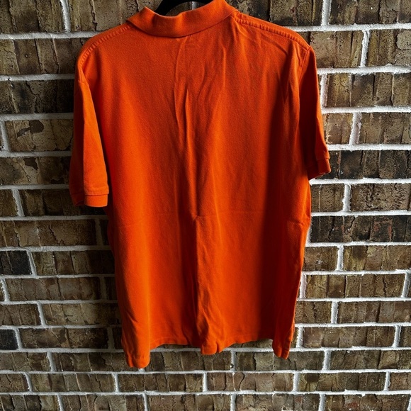 Ralph Lauren Orange Polo Shirt Vibrant Cotton Blend - Picture 5 of 7
